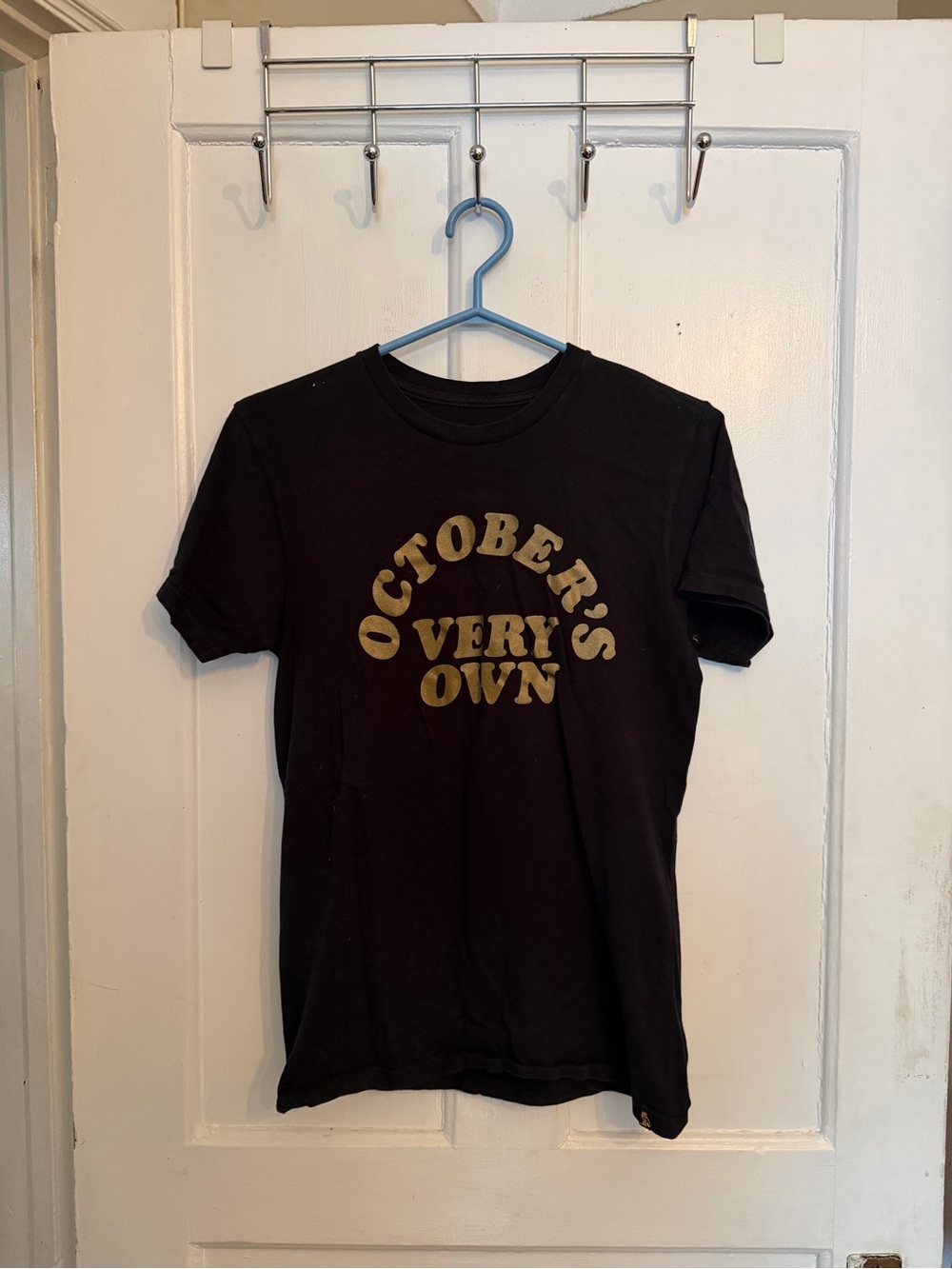 OCTOBER'S VERY OWN Black Short-Sleeve Graphic Tee